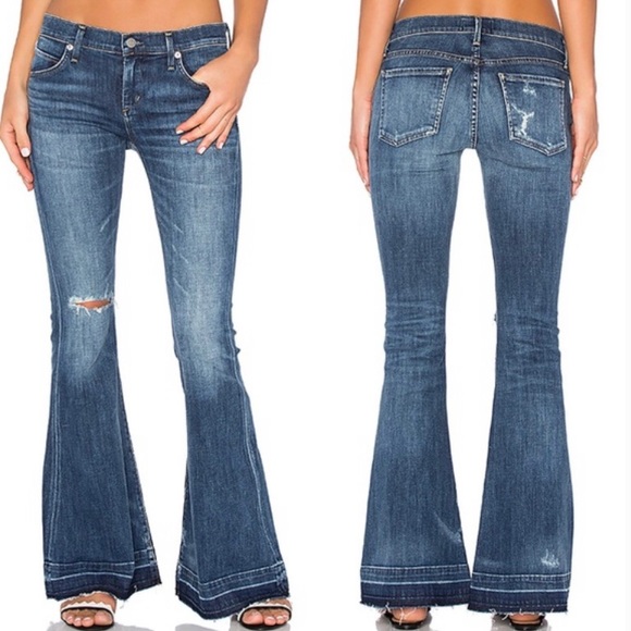 Agolde Madison Petite 7s Flare Jeans 
